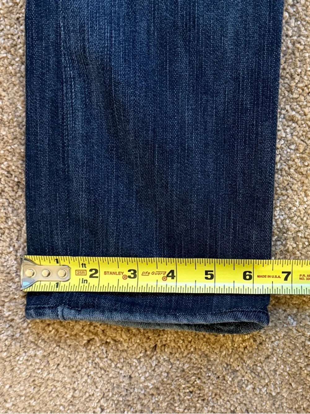 Rock & Republic Low Rise Skinny Jeans Size 26 Med Dk Wash Embroidered Pocket - Picture 15 of 16